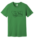 Montana Horizons Tee — Line Art Edition