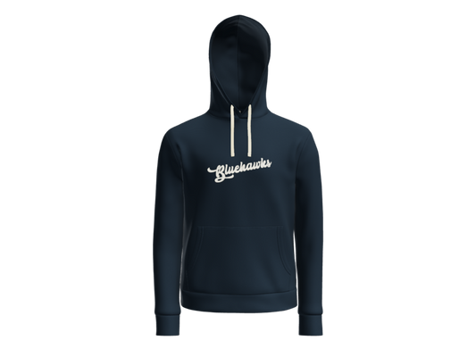 Ulm Bluehawks Script Hoodie