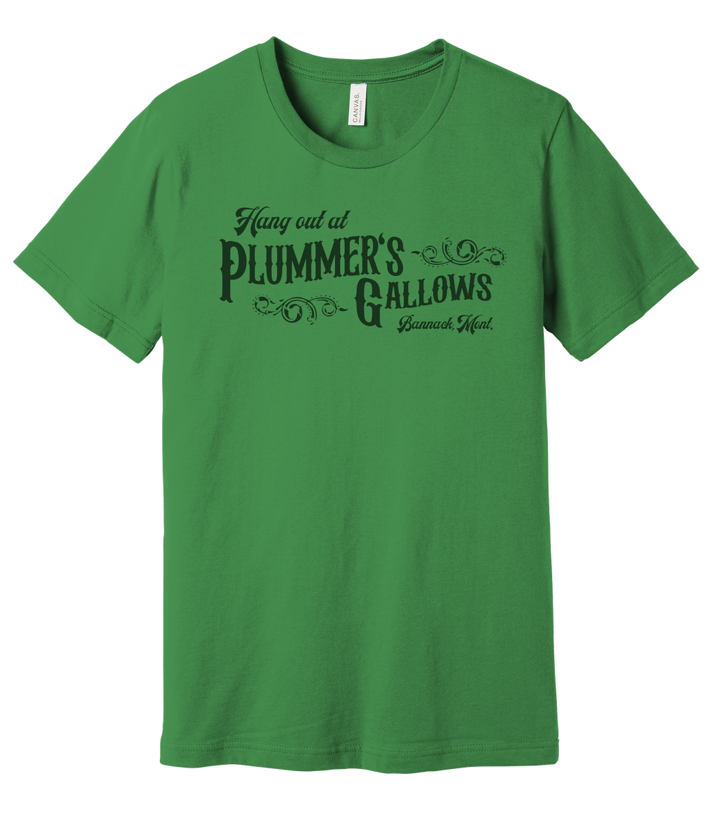 "Hang Out at Plummer’s Gallows” Tee - Bannack, Montana