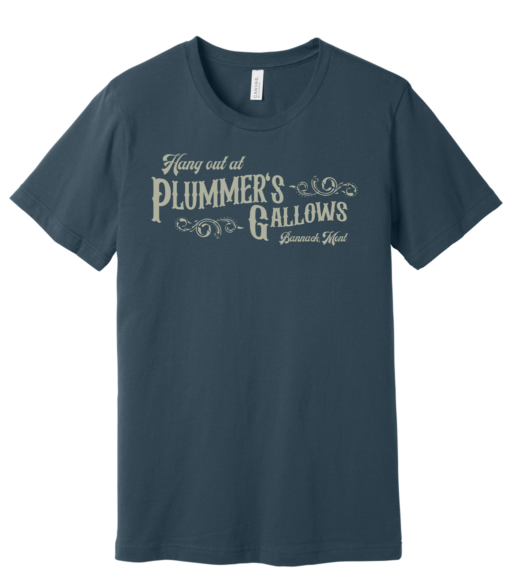 "Hang Out at Plummer’s Gallows” Tee - Bannack, Montana