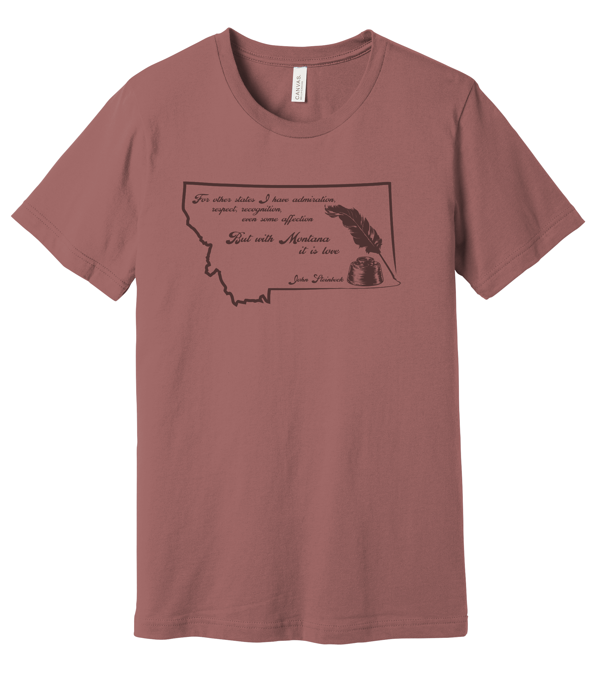 Steinbeck’s Love Letter Tee — Montana Words Edition
