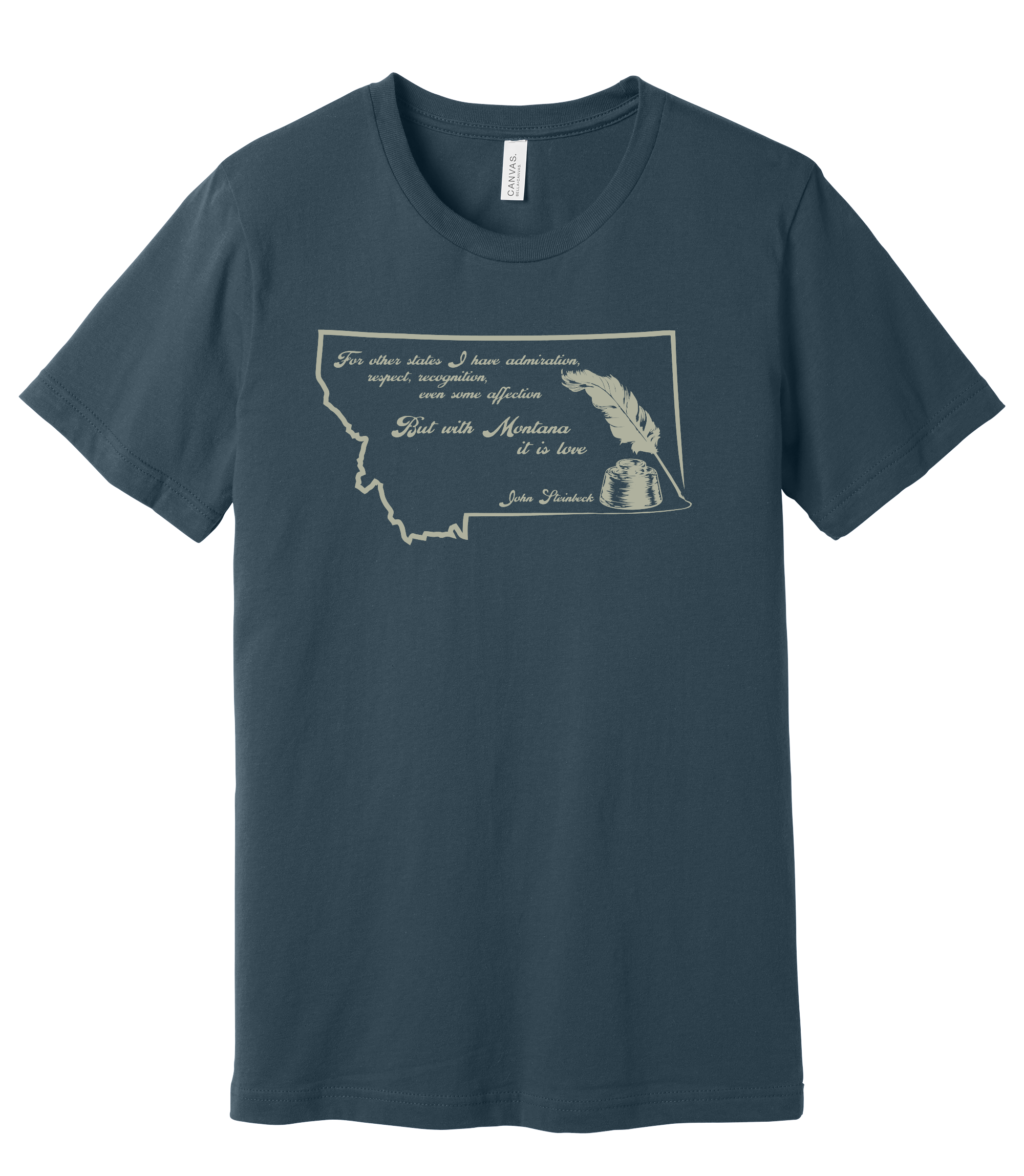 Steinbeck’s Love Letter Tee — Montana Words Edition