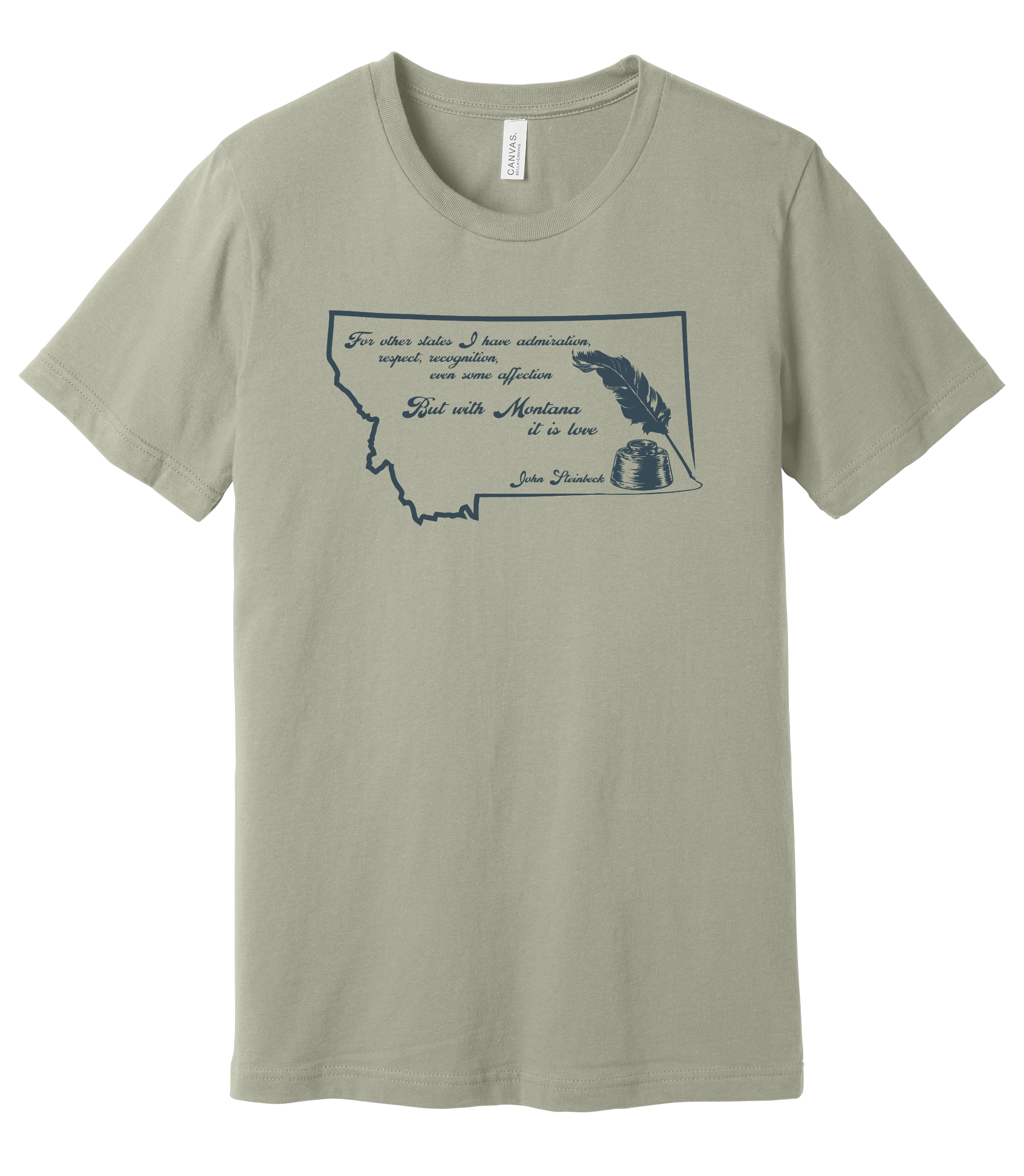 Steinbeck’s Love Letter Tee — Montana Words Edition