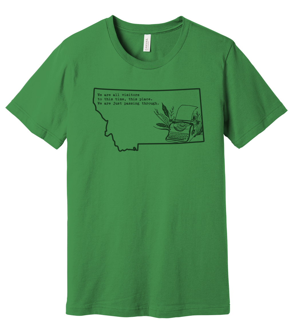 Passing Through Tee — Montana Reflection Series