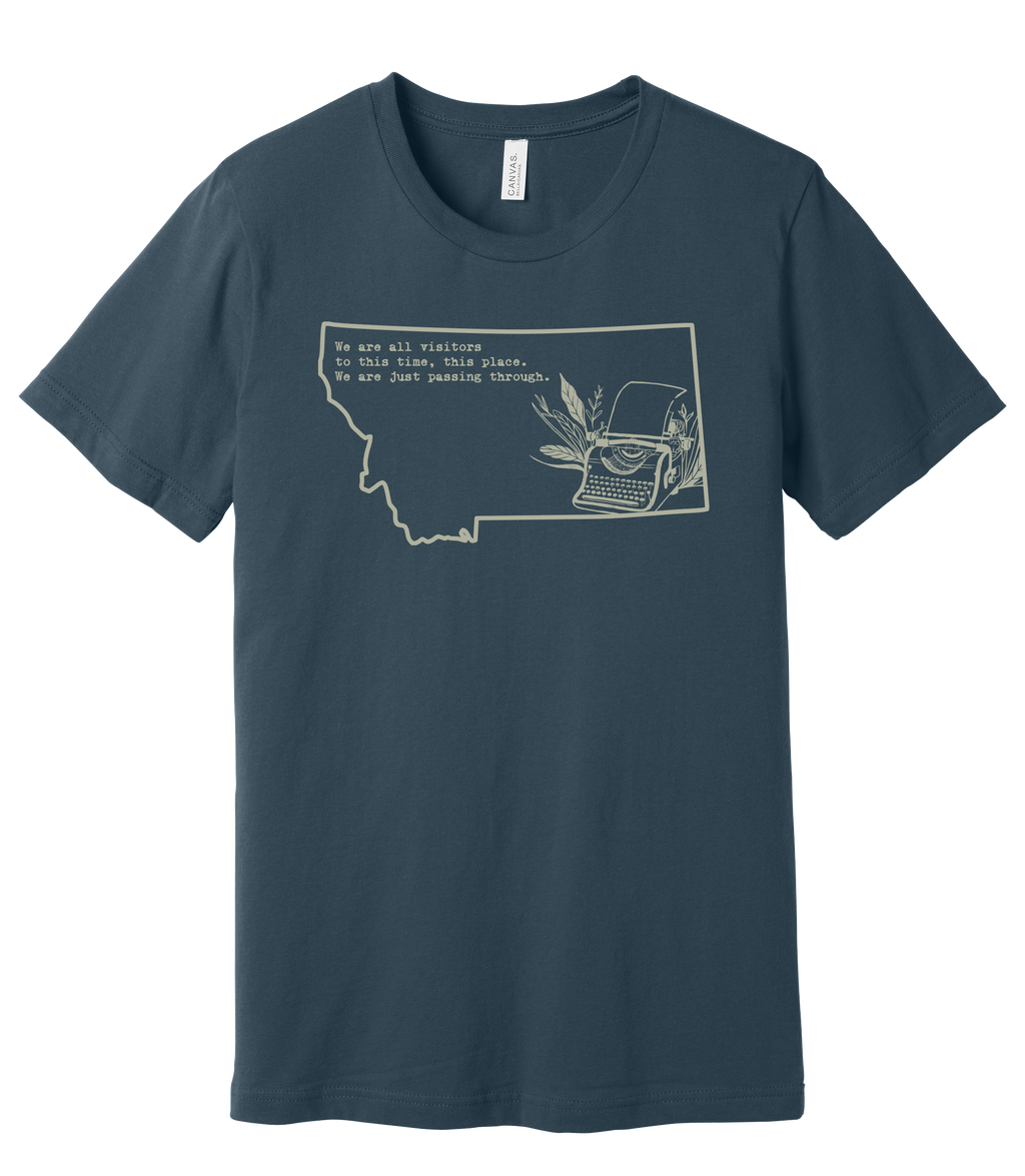 Passing Through Tee — Montana Reflection Series
