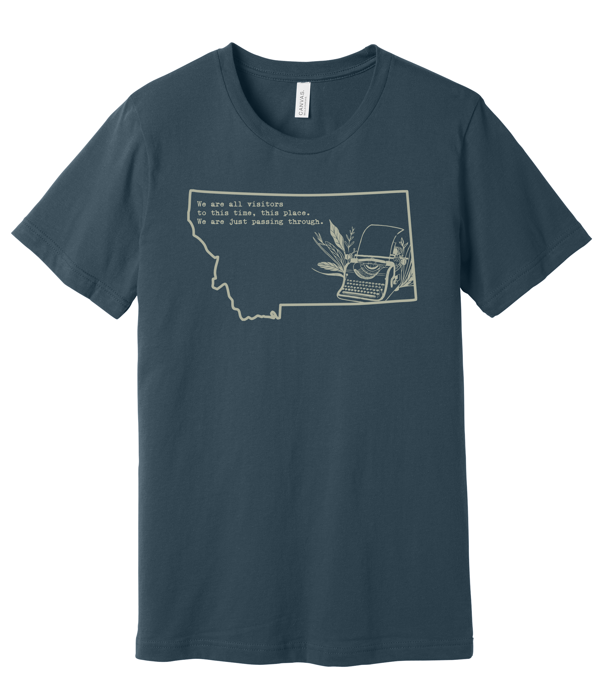 Passing Through Tee — Montana Reflection Series